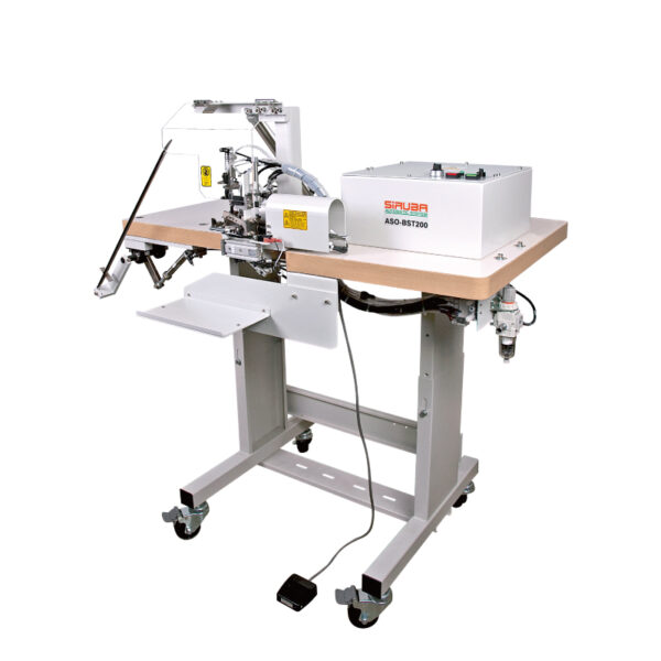 ASO-BST200 Máy lồng khoen dây vai bán tự động Siruba