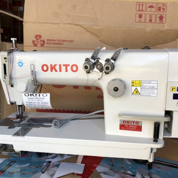 Máy 2 Kim Chỉ Tết Liền Trục Tk-3820D