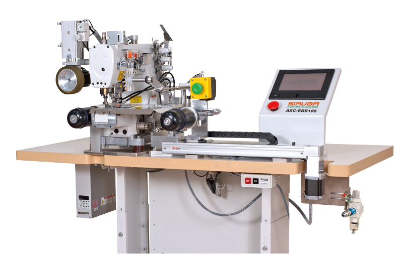 ASC-EBS100 Máy tra lưng tự động dành cho quần chun Siruba