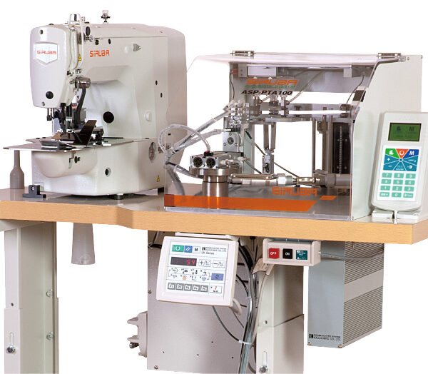 ASP-PTA100 Máy đính mác giấy tự động cho lưng quần Siruba