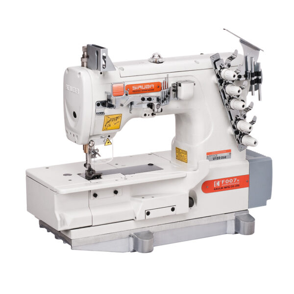 Máy trần đè Siruba F007K dòng F8 may xếp ly