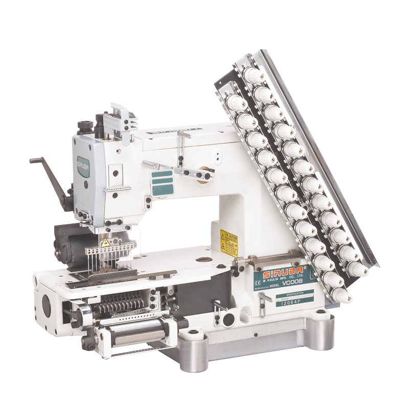 VC008-V10 SIRUBA MÁY MÓC XÍCH THIẾT BỊ MAY NHÚN DÂY THUN