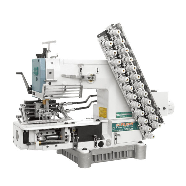 VC008-V15 SIRUBA MÁY MÓC XÍCH MAY HOA VĂN NHÚN DÂY THUN