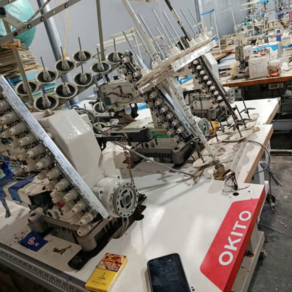 Máy may kansai lưng 12 kim Okito