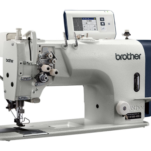 NEXIO T-8722D Máy may 2 kim truyền động trực tiếp ổ lớn với cắt chỉ tự động